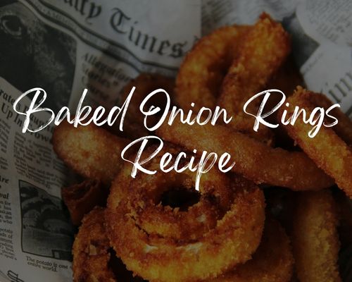 Baked Onion Rings Recipe